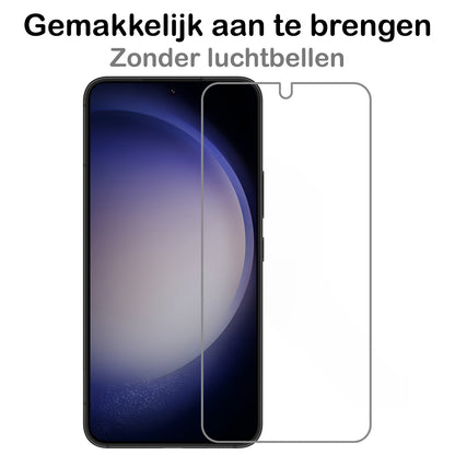 Samsung S23 Plus Screenprotector Gehard Glas - Anti-kras