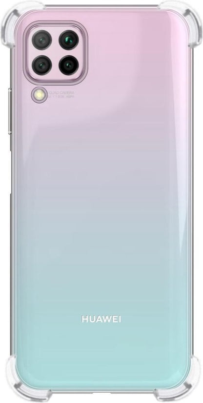 Huawei P40 Lite Hoesje Shockproof Backcover Siliconen - Transparant