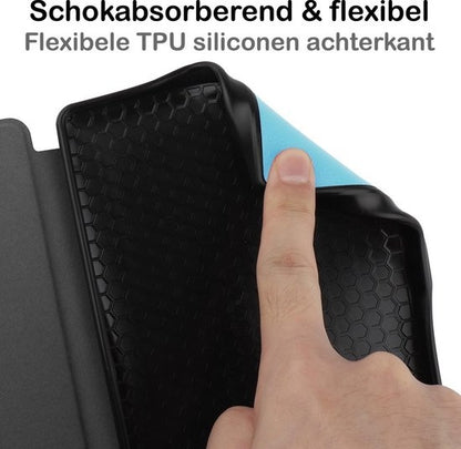 Kobo Nia Bookcase Hoes Shockabsorberend - Lichtblauw