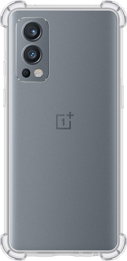 OnePlus Nord 2 Hoesje Shockproof Backcover Siliconen - Transparant