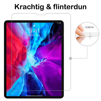 iPad Pro 2020 (12,9 inch) Screenprotector Gehard Glas - Anti-kras