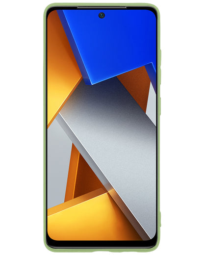 Xiaomi Poco X4 Pro 5G Hoesje Siliconen Backcover Lichtgewicht - Groen