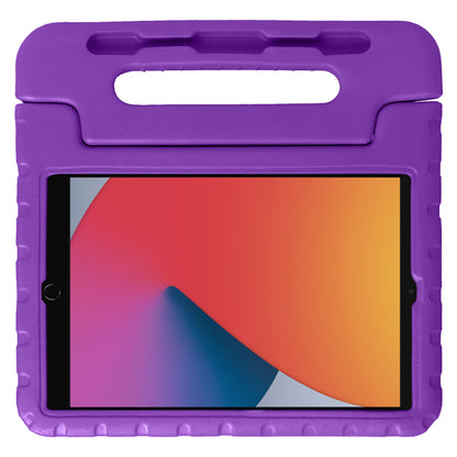 iPad 10.2 2021 Kinderhoes Shockabsorberend Foam - Paars