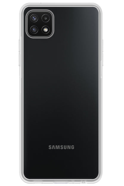 Samsung M22 Hoesje Siliconen Backcover Lichtgewicht - Transparant