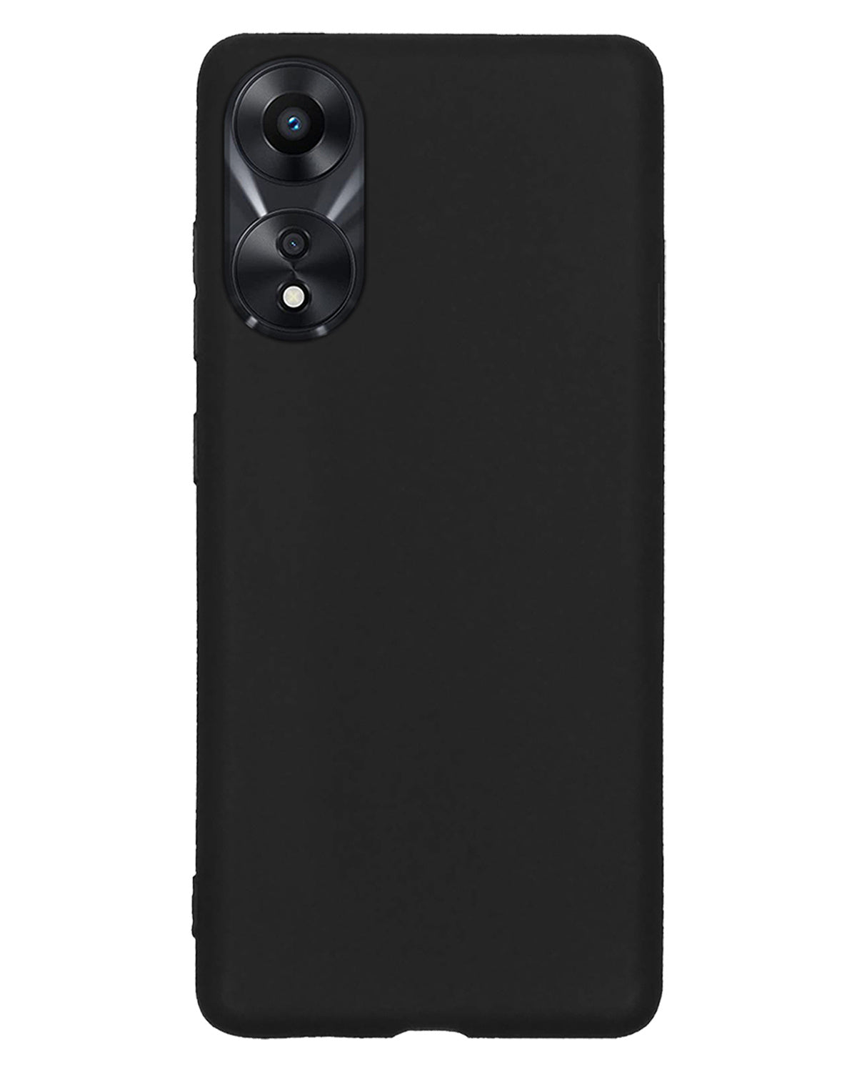 OPPO A78 5G Hoesje Siliconen - Zwart