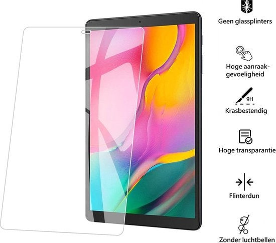 Screenprotector Geschikt voor Samsung Galaxy Tab E 9.6 2015 Screenprotector Glas