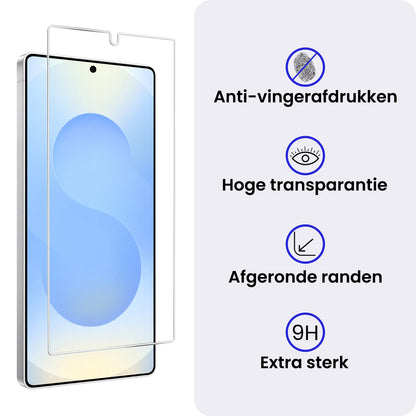 Samsung S25 Ultra Screenprotector Gehard Glas met Installatieframe
