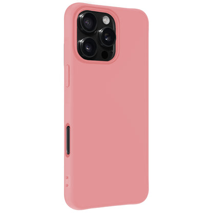 iPhone 16 Pro Hoesje Siliconen - Lichtroze