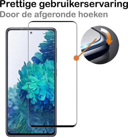 Samsung S20 FE Screenprotector Gehard Glas - Full Screen