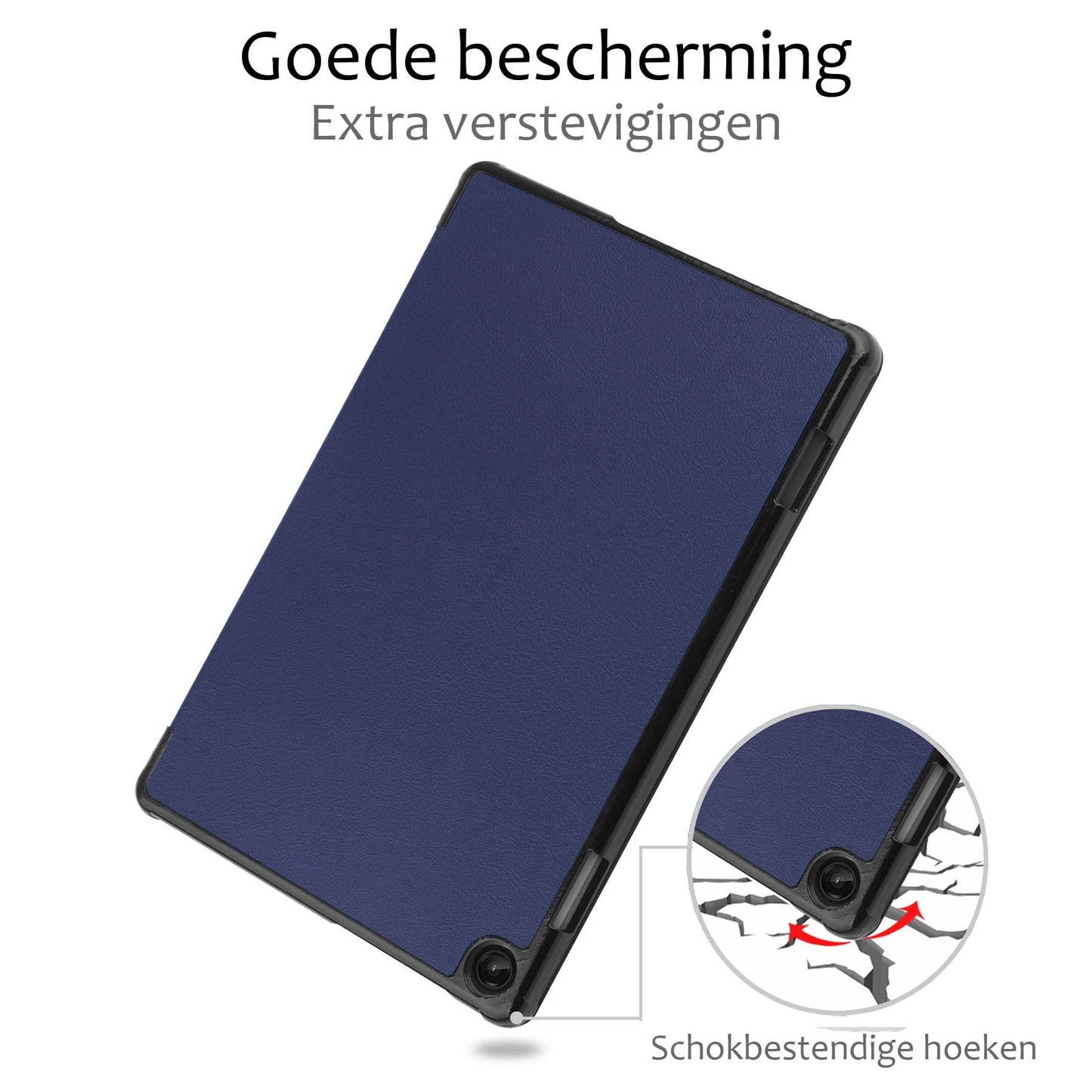 Lenovo Tab M10 (3rd gen) Hoesje Book Case - Donkerblauw