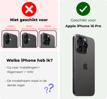 iPhone 16 Pro Hoesje Met Telefoonkoord en Pasjeshouder Siliconen - Lila