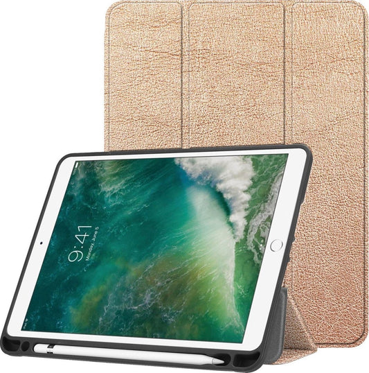 iPad Air 1/2 / Pro 9.7 / 2017/2018 Hoesje Book Case - Rosðð goud