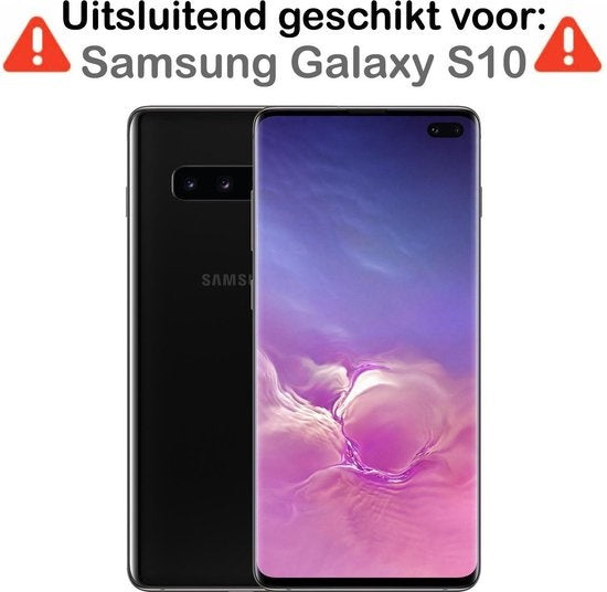 Samsung S10 Screenprotector Full Cover Tempered Glass