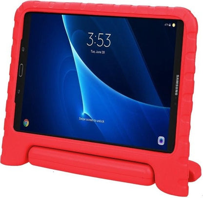 Samsung Galaxy Tab A 10.1 2016 Hoesje Kids Cover Bumper - Rood