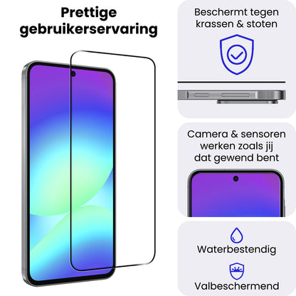 Samsung A56 Screenprotector Gehard Glas - Full Screen