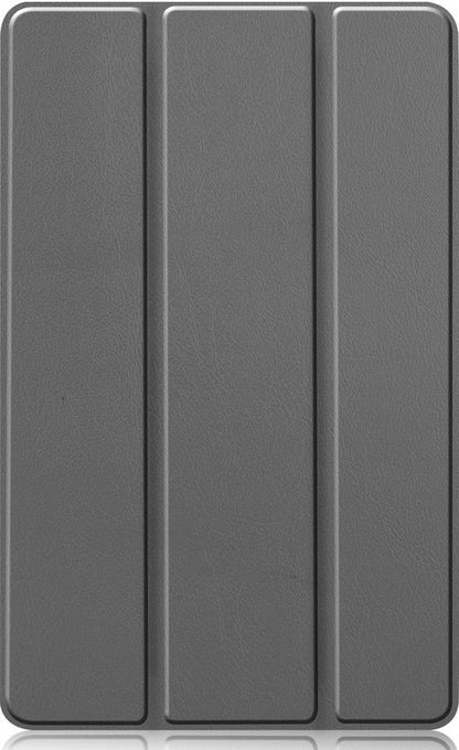 Samsung Galaxy Tab S6 Lite Trifold Bookcase Hoes - Grijs
