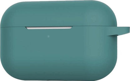 Airpods Pro Hoesje Siliconen Krasbestendig - Midnight Green