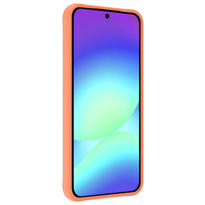 Samsung A56 Hoesje Siliconen Backcover Lichtgewicht - Perzik