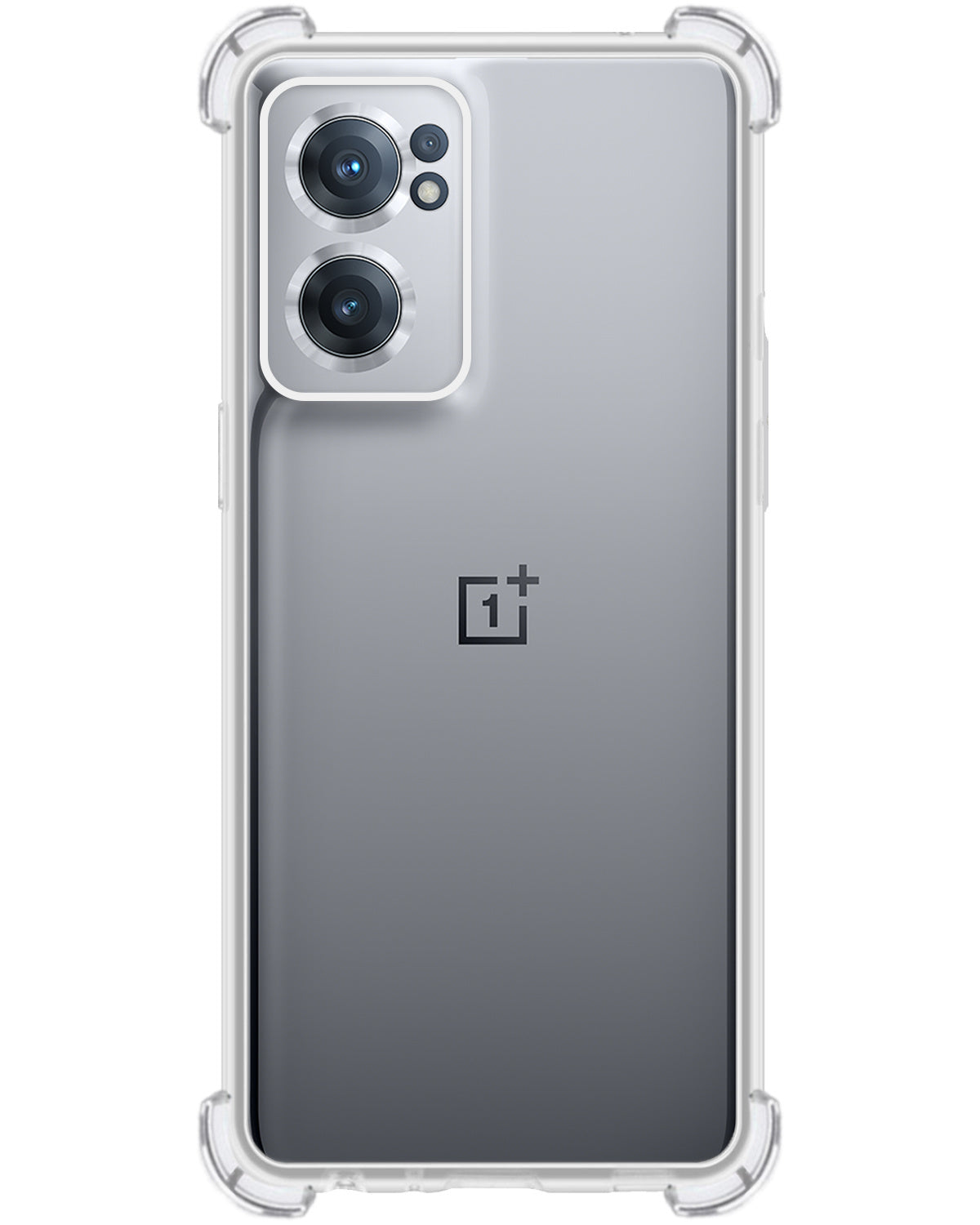 OnePlus Nord CE 2 Hoesje Shock Proof Siliconen - Transparant