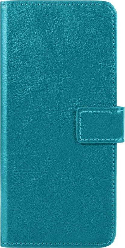 Samsung A12 Hoesje Book Case Kunstleer - Turquoise