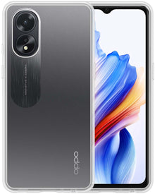 OPPO A38 Hoesje Siliconen Backcover Lichtgewicht - Transparant