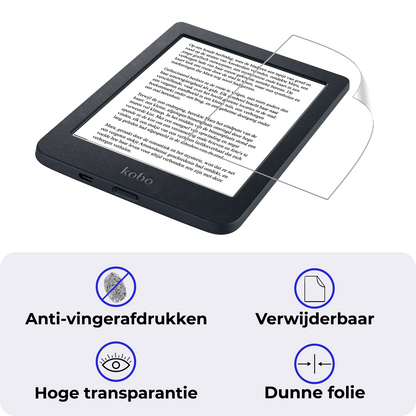 Kobo Nia Screenprotector Soft TPU - Full Screen