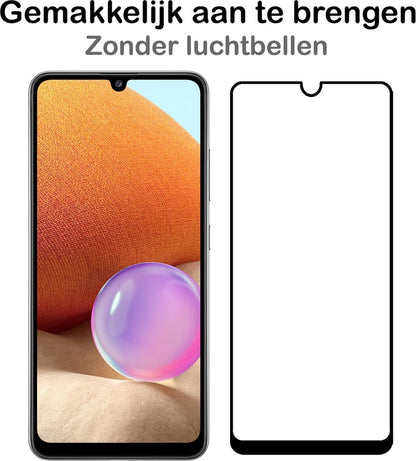 Samsung A32 5G Screenprotector Gehard Glas - Full Screen