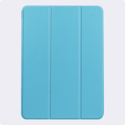 iPad Air 2024 / 2025 (11 inch) Trifold Bookcase Hoes met Penhouder voor Apple Pen - Lichtblauw