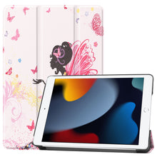 iPad 10.2 2021 Trifold Bookcase Hoes - Elfje