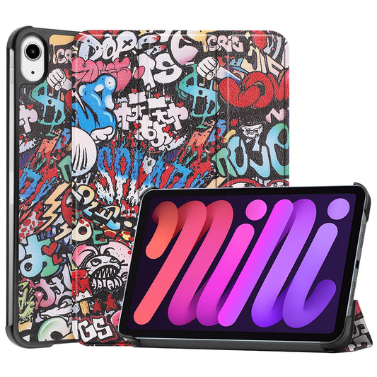 iPad Mini 6 Hoesje Book Case - Graffity