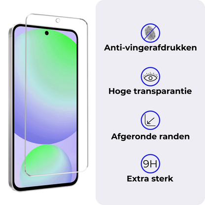 Samsung S24 FE Screenprotector Gehard Glas - Anti-kras