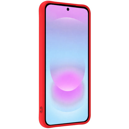 Samsung A37 Hoesje Siliconen Backcover Lichtgewicht - Rood