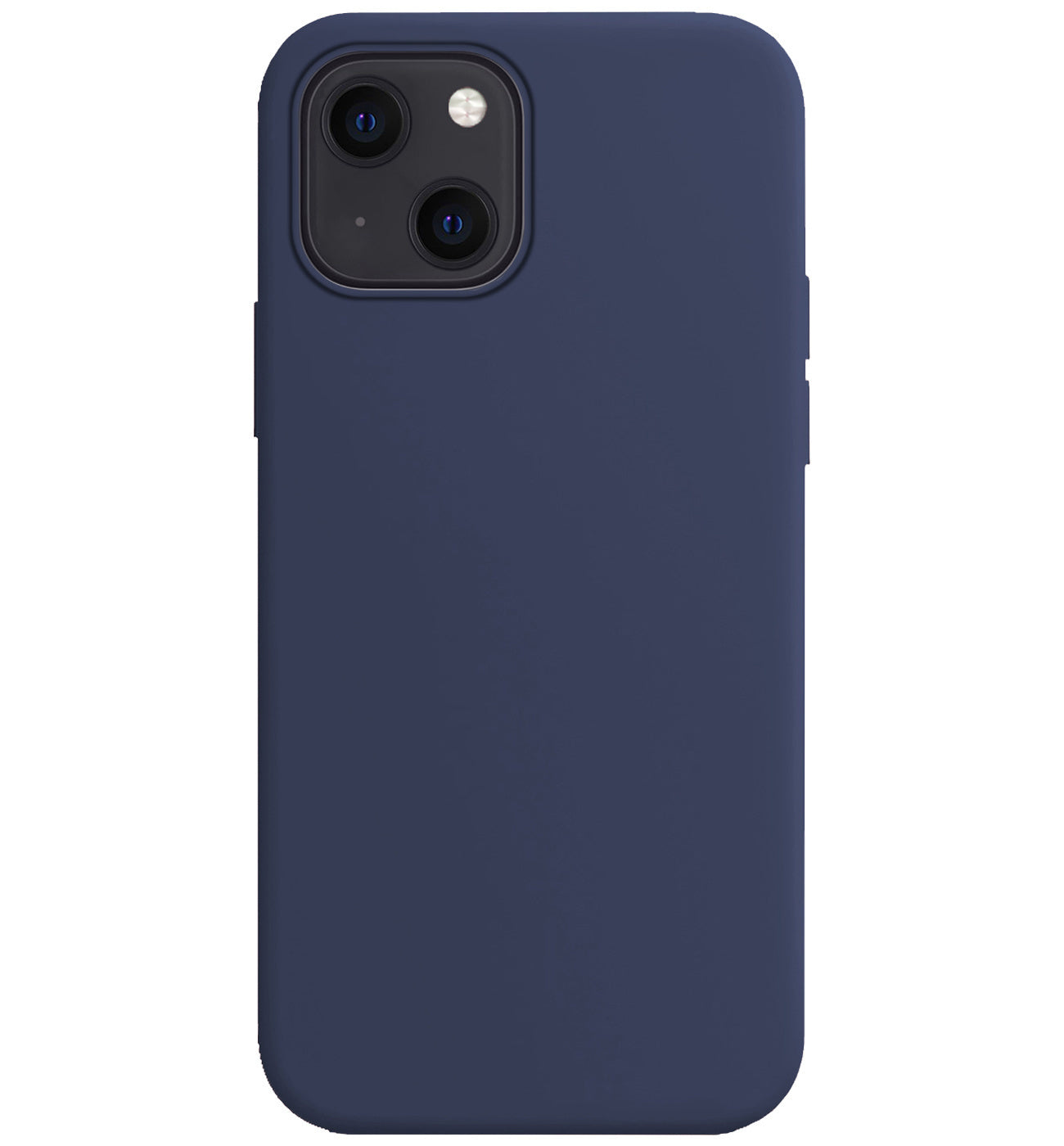 iPhone 14 Hoesje Siliconen - Donkerblauw