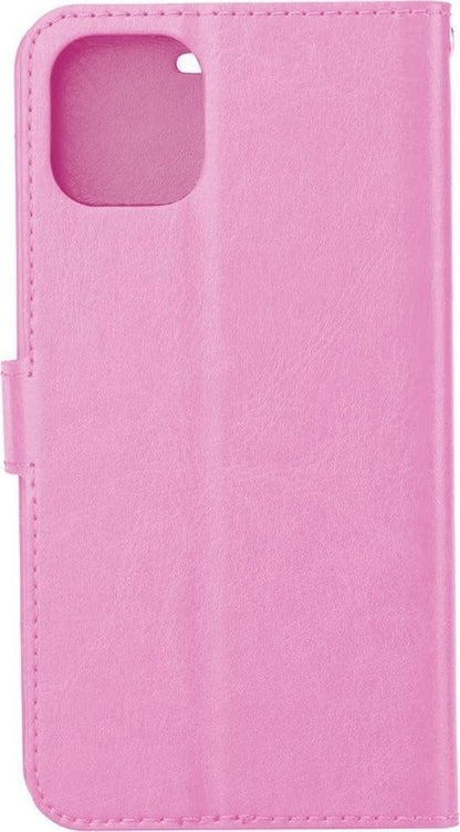 iPhone 11 Pro Max Hoesje Bookcase Cover met Kaarthouder - Lichtroze