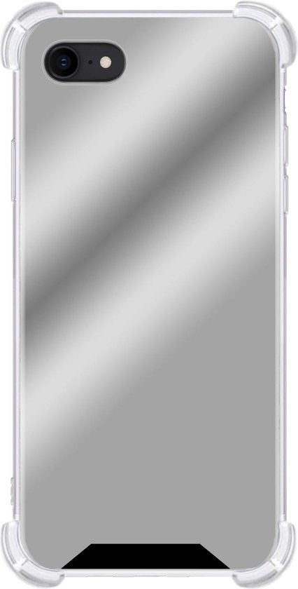 iPhone SE 2020 Hoesje Shock Proof Siliconen - Zilver