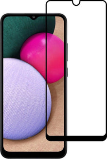 Samsung A02s Screenprotector Gehard Glas - Full Screen