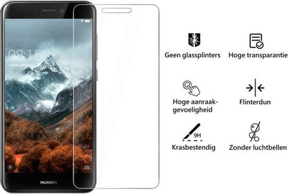 Huawei P8 Lite 2017 Screenprotector Gehard Glas - Anti-kras