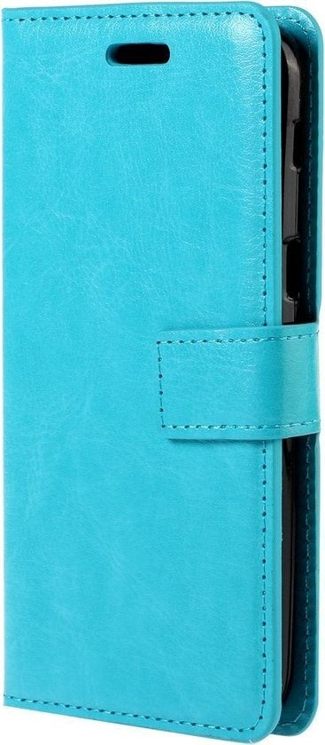 Samsung Galaxy A5 2017 Hoesje Bookcase Cover met Kaarthouder - Turquoise
