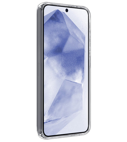 Samsung A55 Hoesje Siliconen Backcover Lichtgewicht - Transparant