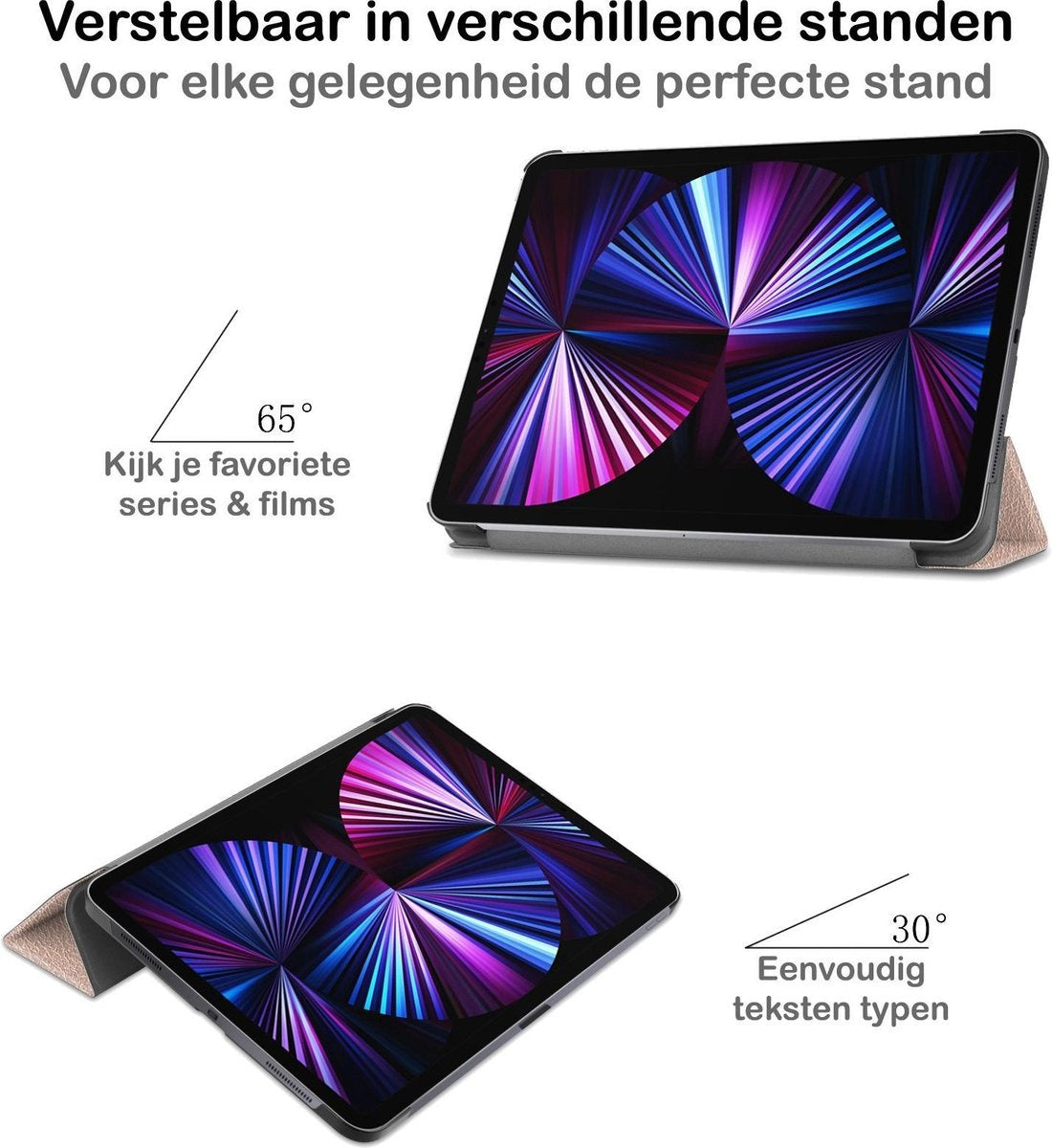 iPad Pro 2021 (11 inch) Hoesje Book Case - Goud