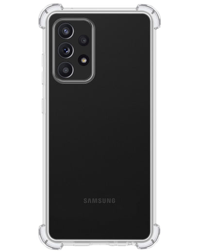 Samsung A53 Hoesje Shockproof Backcover Siliconen - Transparant