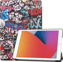 iPad 10.2 2020 Trifold Bookcase Hoes - Graffity