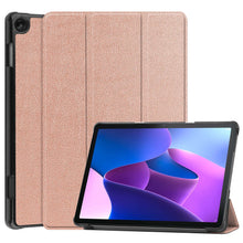 Lenovo Tab M10 (3rd gen) Trifold Bookcase Hoes - Rosé goud