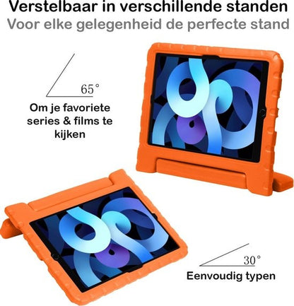 iPad Air 2020 Hoesje Kids Cover Bumper - Oranje