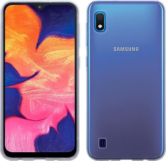 Samsung A10 Hoesje Siliconen - Transparant