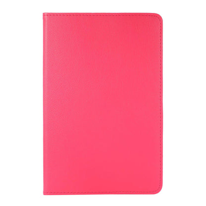 Samsung Galaxy Tab A8 Trifold Bookcase Hoes 360 Graden Draaibaar - Donkerroze