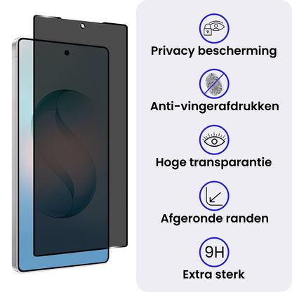 Samsung S26 Ultra Screenprotector Gehard Glas - Privacy