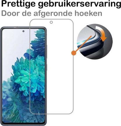 Samsung S20 FE Screenprotector Gehard Glas - Anti-kras