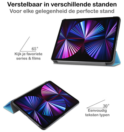 iPad Pro 2021 (11 inch) Hoesje Book Case - Lichtblauw