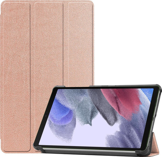 Samsung Galaxy Tab A7 Lite Hoesje Book Case - Rosðð goud